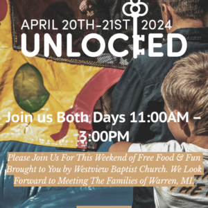 Unlocked Weekend 4/20-4/21